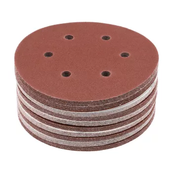   YATO Tépőzáras fíbertárcsa 150 mm / P80 6 lyukas (50 db/cs)