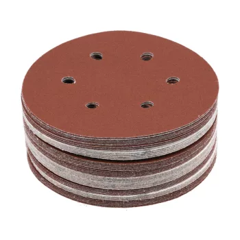   YATO Tépőzáras fíbertárcsa 150 mm / P120 6 lyukas (50 db/cs)