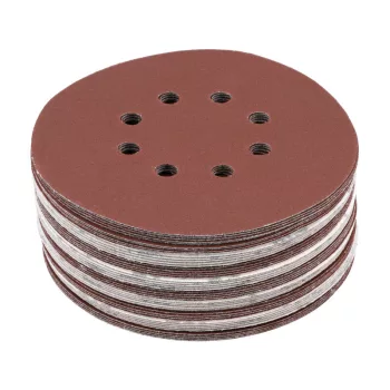   YATO Tépőzáras fíbertárcsa 150 mm / P220 8 lyukas (50 db/cs)