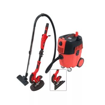   YATO Ipari porszívó automata szűrőlerázós 1600W + Falcsiszoló zsiráf 710W (YT-82350)